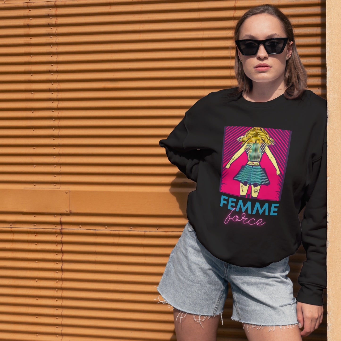 femme force sweatshirt