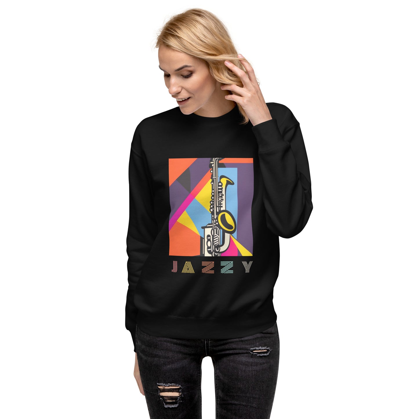 jazzy sweatshirt (unisex)