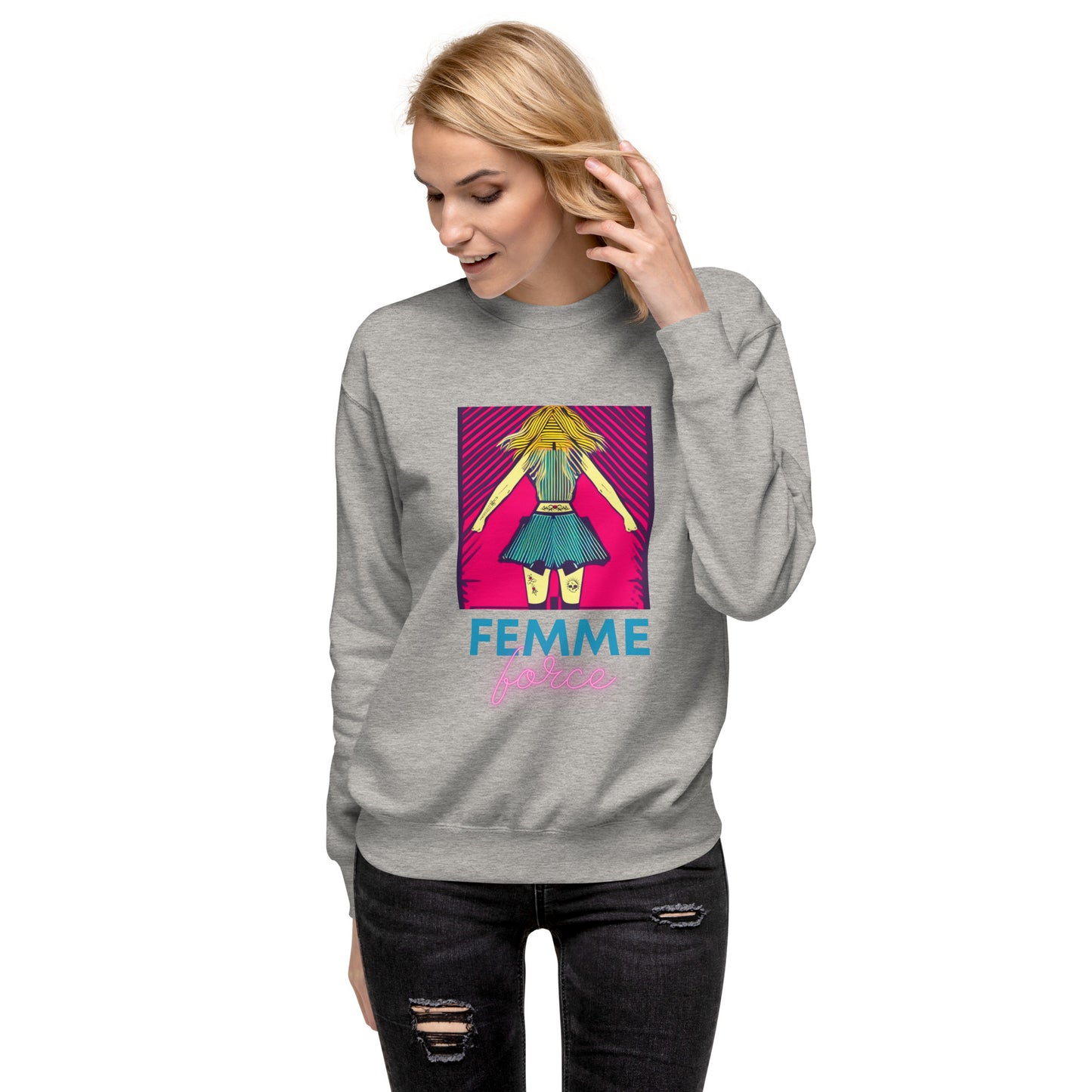 femme force sweatshirt