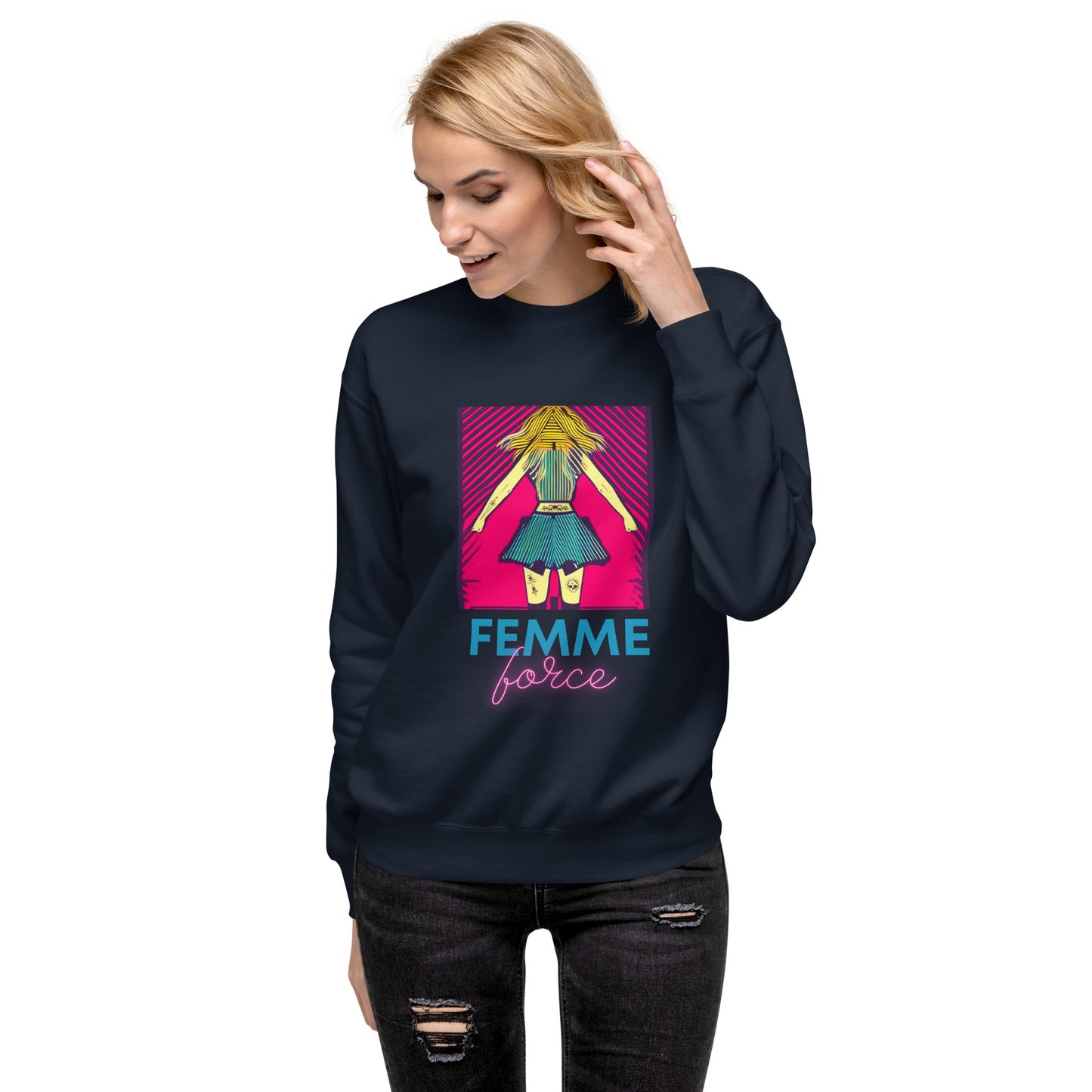 femme force sweatshirt