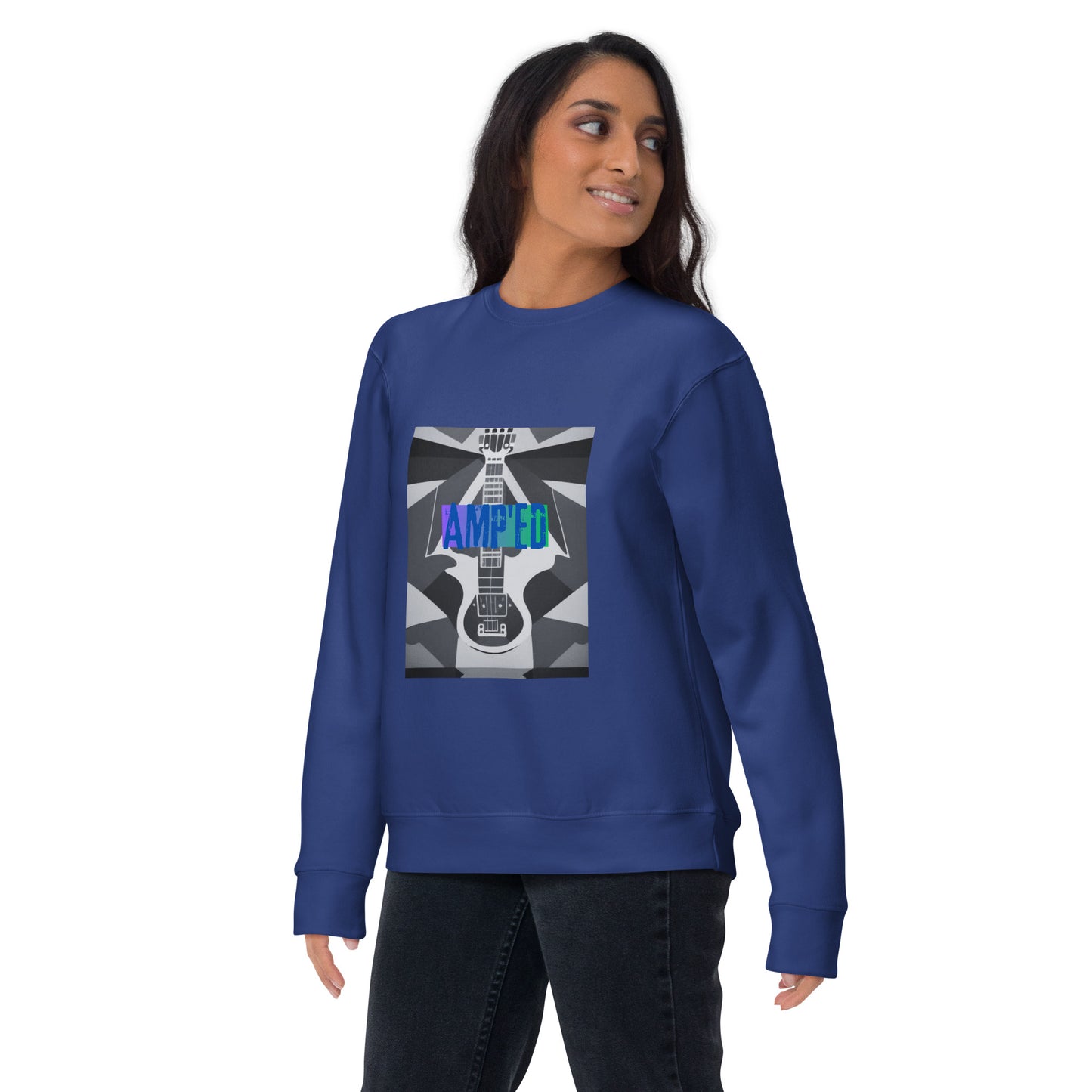 amp'ed sweatshirt  (unisex)