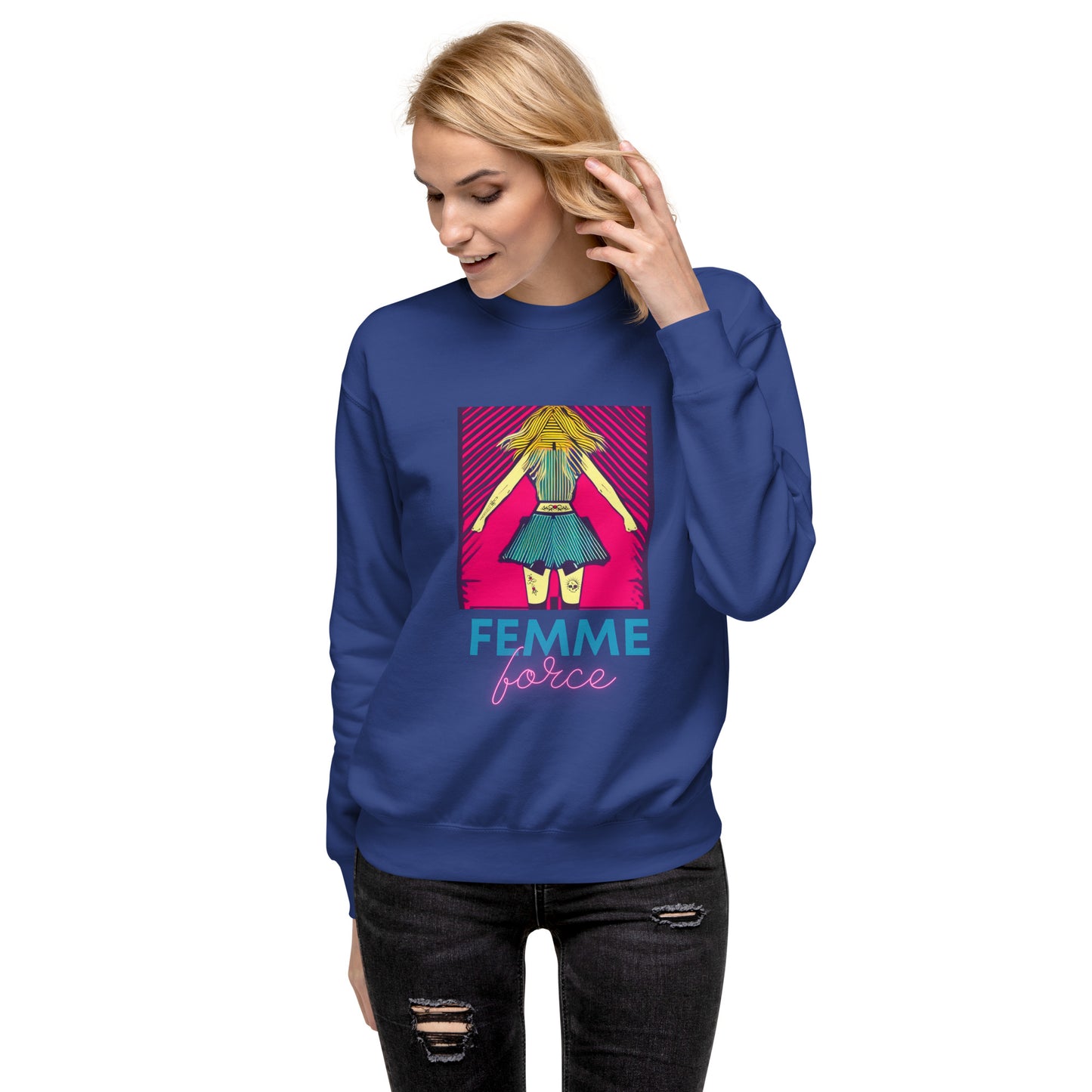 femme force sweatshirt