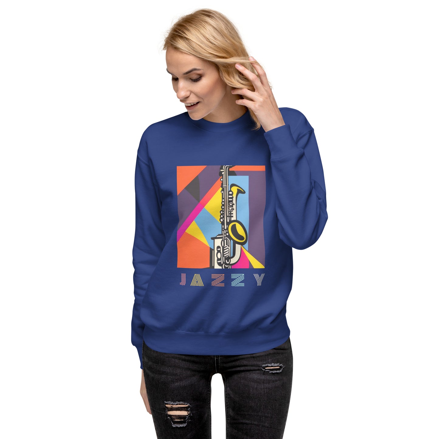 jazzy sweatshirt (unisex)